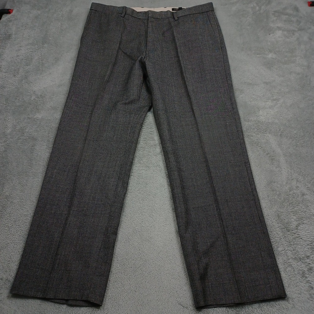 Banana Republic Pants Mens 36x30 Gray Wool Straight Preppy Formal Business